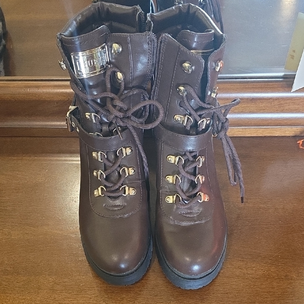 Brown Leather Boots